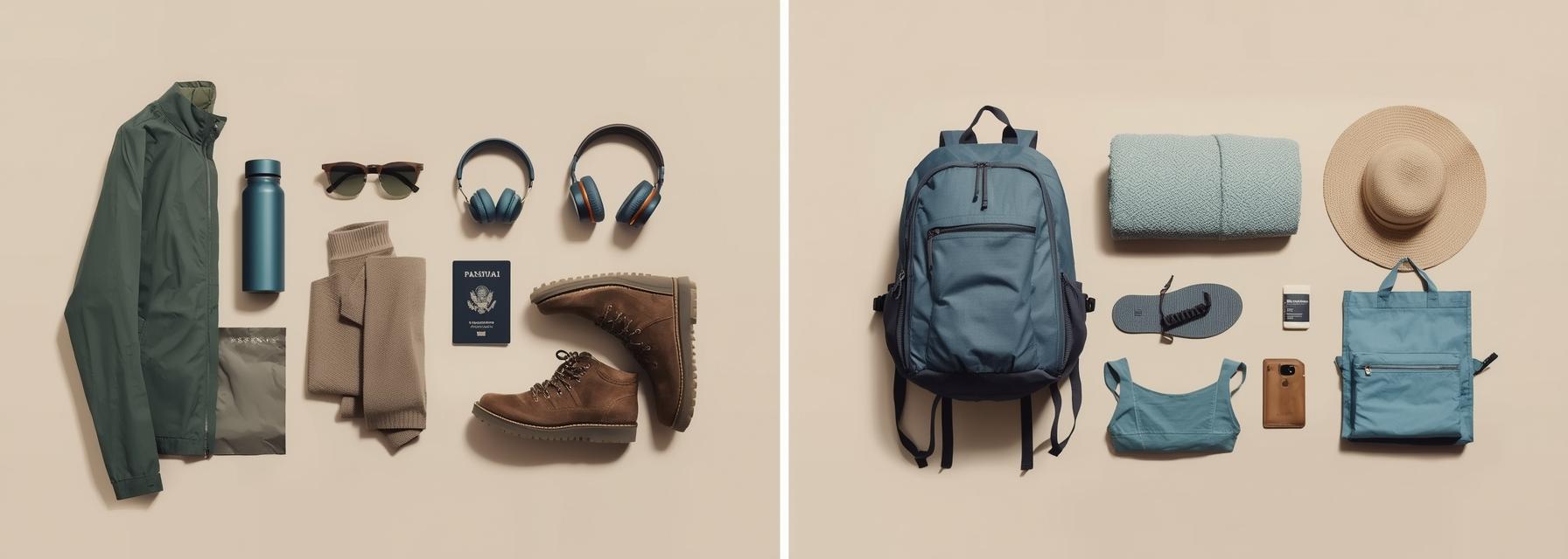 Packlisten nach Trip-Typ: Stadt, Natur, Strand